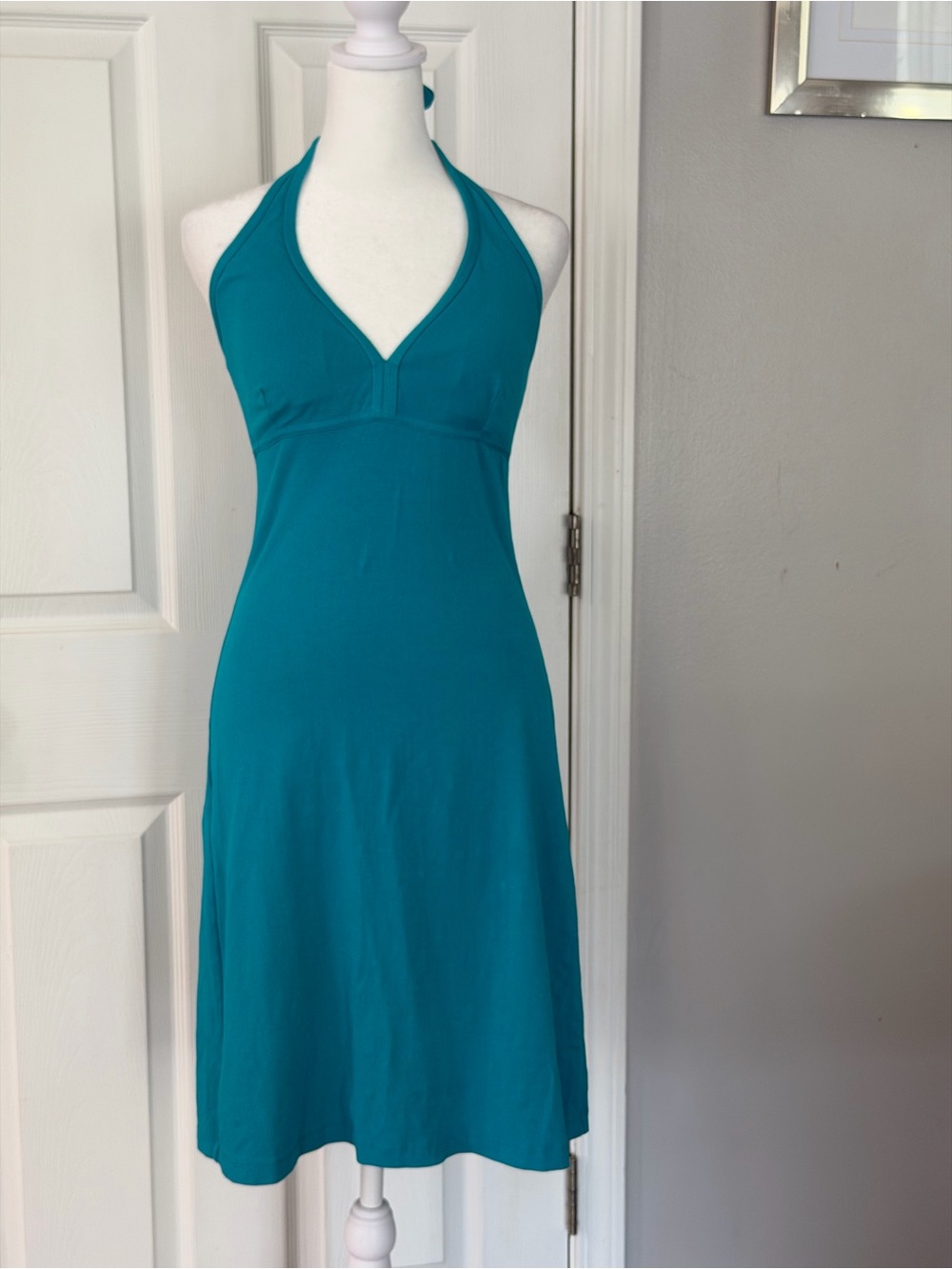 Tommy Bahama Teal Halter Dress Size XS